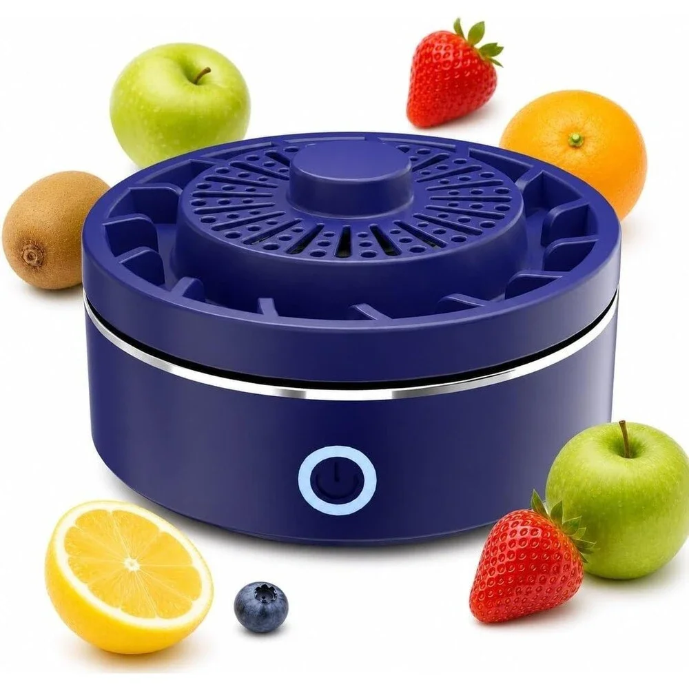 Fruit and Vegetable Washer Purifier, IPX7 Waterproof Wireless Produce Cleaner